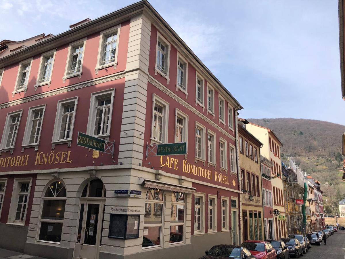 Cafe & Hotel Knoesel Heidelberg Luaran gambar