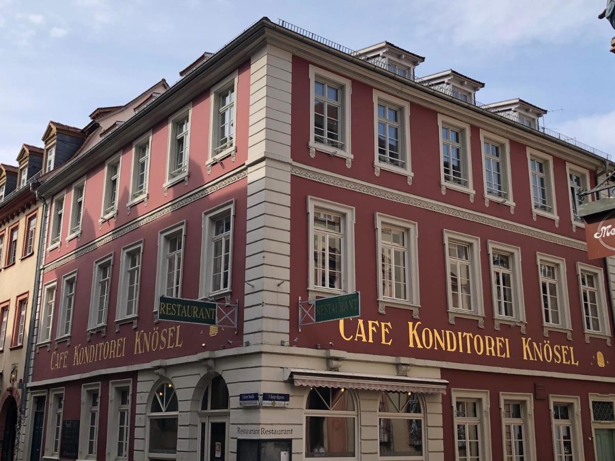 Cafe & Hotel Knoesel Heidelberg Luaran gambar