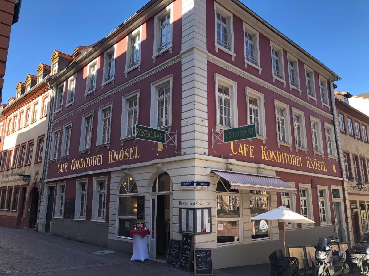Cafe & Hotel Knoesel Heidelberg Luaran gambar